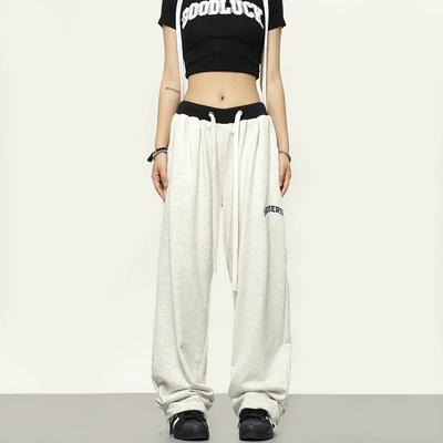 Taillen-Jogginghose für Damen im Frühling und Herbst, neuer Stil, Jazztanz, Persönlichkeit, Street-Casual-Hosen