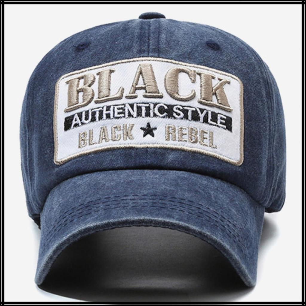 Cap Hat Vintage Embroidery Casual Stylish Outdoor Men Women CZA391 [White Fang] (Gray)