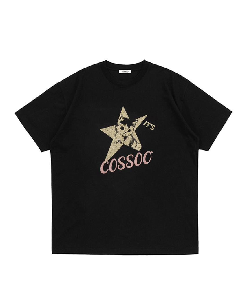Koso It'S Cat Koso Short Sleeve T-Shirt (Charcoal)