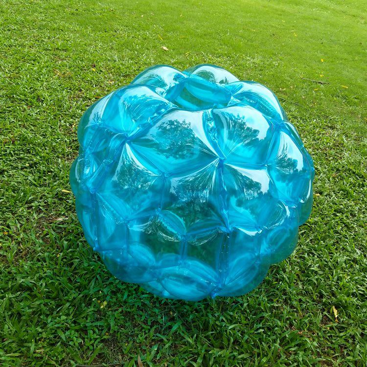 Red and Blue Inflatable PVC Bumper Ball for Kids – Zorb and Impact Toy Ball