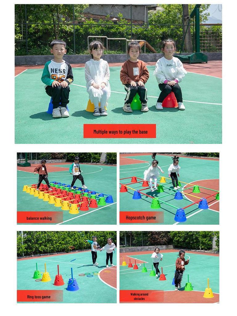 Kids’ Outdoor Sports Traffic Signs & Signals Toy Set