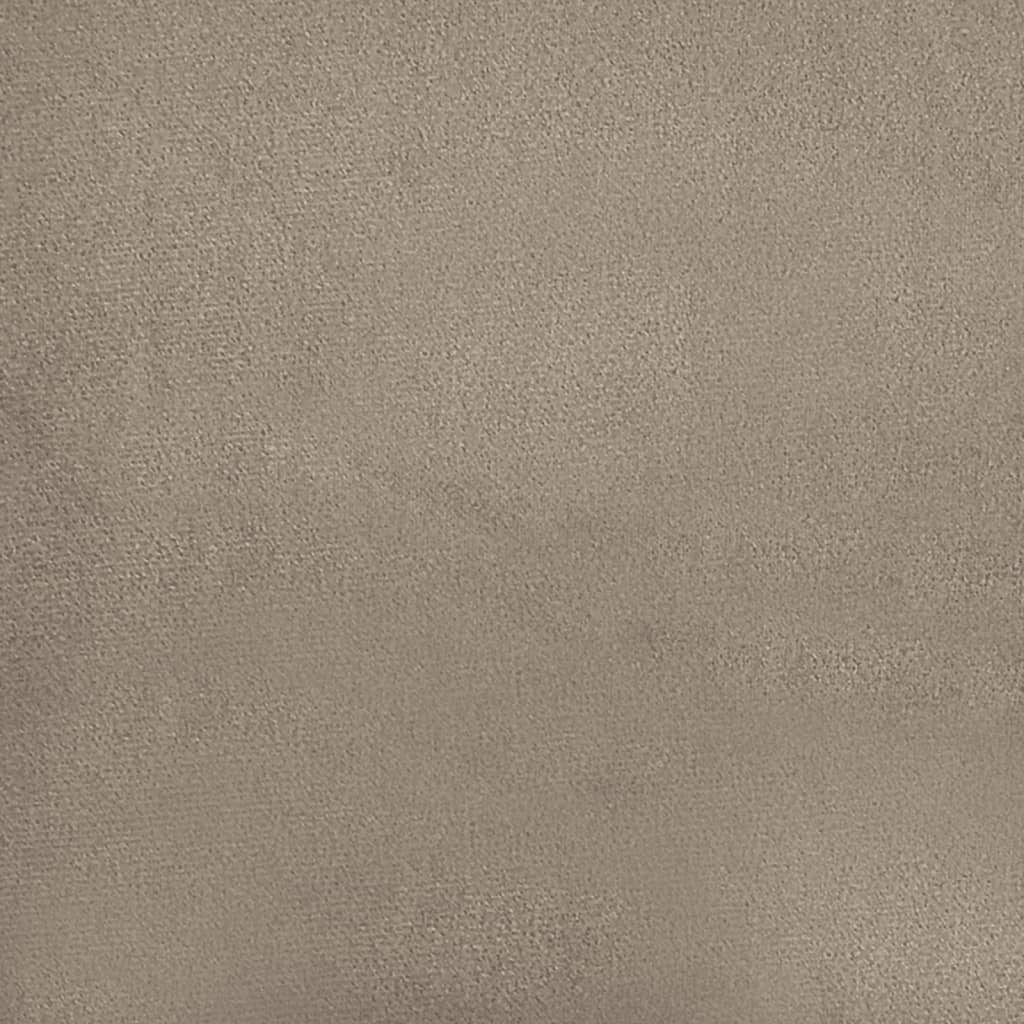 Vidaxl 2-Osobowa Sofa Z Poduszkami, Kolor Taupe, 140 Cm, Mikrofibra