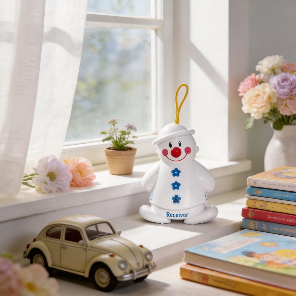 Schneemann Baby Weinalarm Drahtloser Monitor Mit Geräuscherkennung Für Den Heimgebrauch
