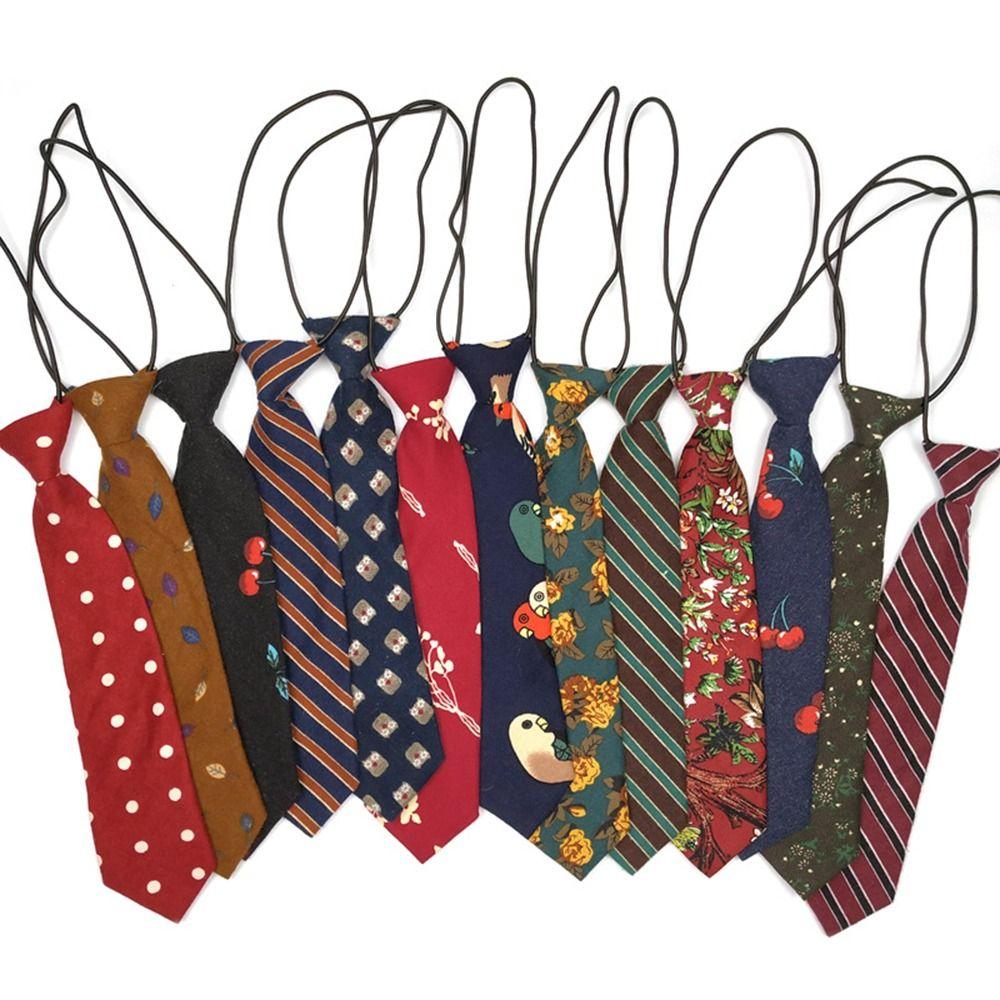 

Accessories For Women Suit Gravatas Printed Necktie Elastic Necktie Women Tie School Uniform Tie H