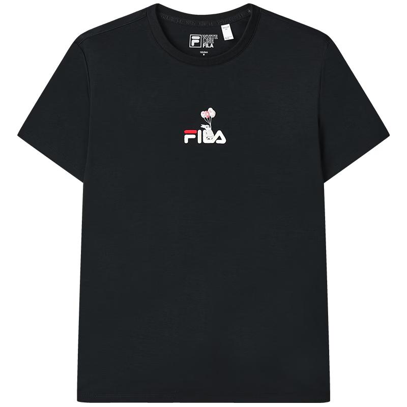 

FILA Women s Rabbit Embroidery Short Sleeve T-Shirt M