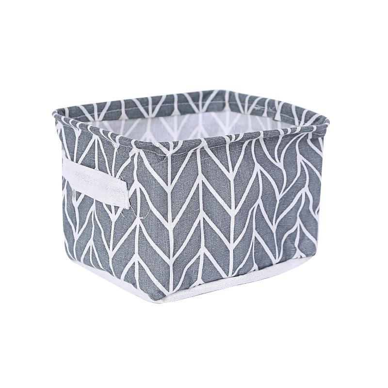 1PC Folding Desktop Storage Box Waterproof Toy Sundries Storage Basket Cosmetic Underwear Storage Office Stationery Organizer