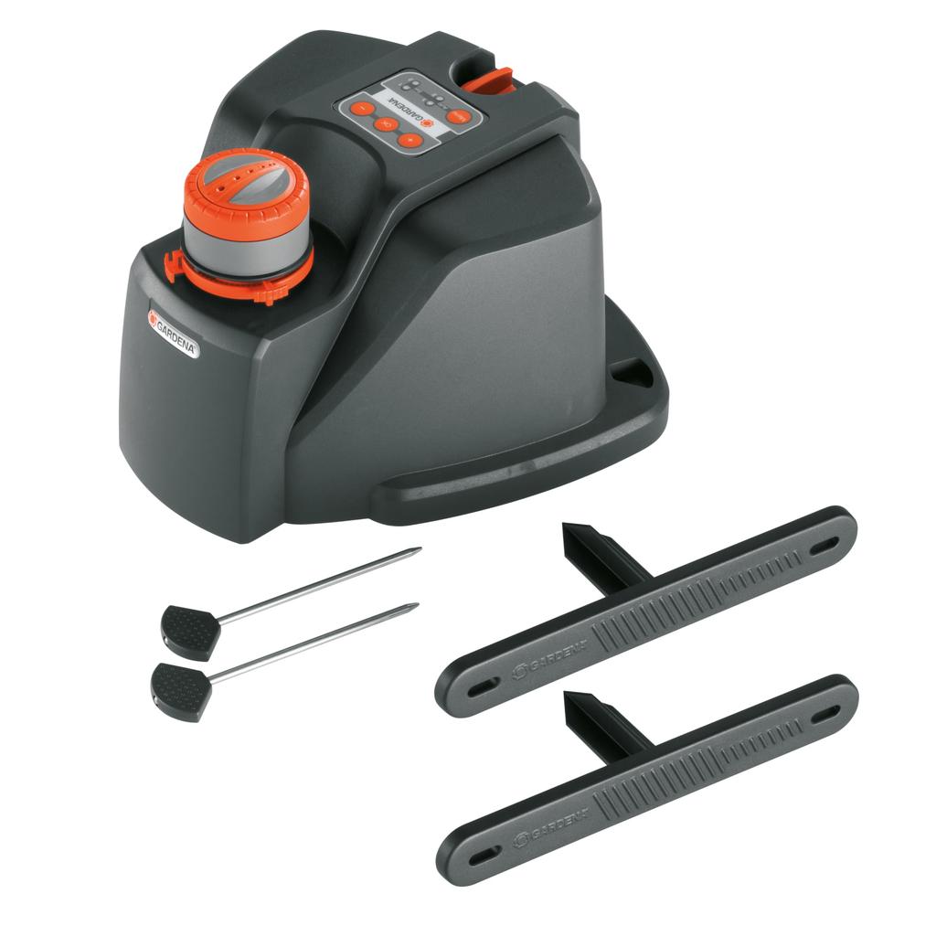 GARDENA Zraszacz do Dużych Powierzchni AquaContour Produkt Do 5 Lat Szary/Pomarańczowy 8133-20 Gwarancja