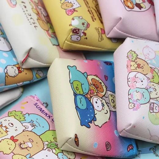 Kids Cute Creative PU Coin Purse Earphones Key Storage Bag Children's Coin Pouch Mini Wallet Cute Purse Cute Wallet