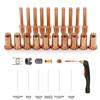 Welding Tools Nozzle 20pcs 40A Cutting Consumables Plasma Nozzle Rated Current For Plasma Cutting Machine SL40