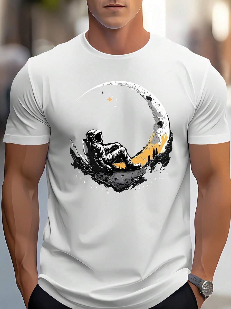 

Unisex S Summer Short-Sleeve Print T-Shirt S