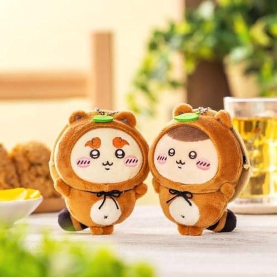 Chikawa Tanuki Damonkji C Prize Definitely Mascot Plush Toy (Raccoon)