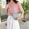 Summer new dumpling bag niche cute wind cloud pleated bag casual simple shoulder messenger bag