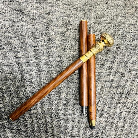 Antiker Solider Rohr Messing Designer Gehstock Griff Ausführung Stil Geburtstagsgeschenk