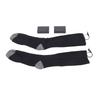 Elektrisch beheizte Socken Batteriebetrieben Bequeme Baumwollsocken für Winterreisen Camping Radfahren Skifahren Wandern Eins