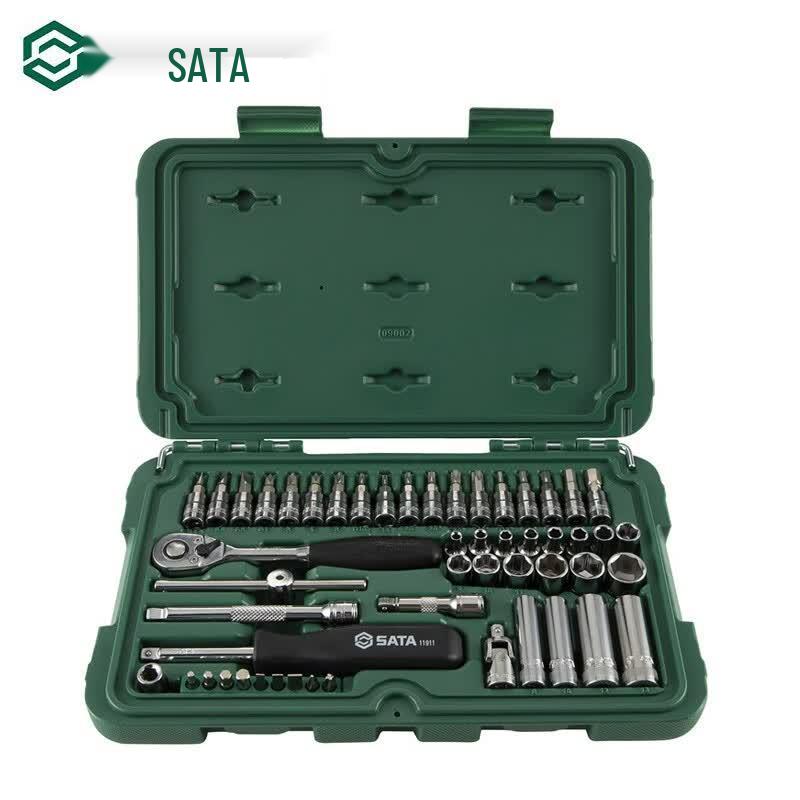 SATA 52-Piece Socket Set 6.3mm Drive