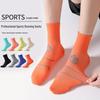 Chaussettes de Marathon Mi-Mollet Unisexes: Anti-Glissant, Sans Couture, Respirant, Séchage Rapide Compression Fitness pour Printemps/Été