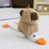 Turtle Capybara Plush Hand Ring Goose Animal Plush Slap Bracelet  Home Decor