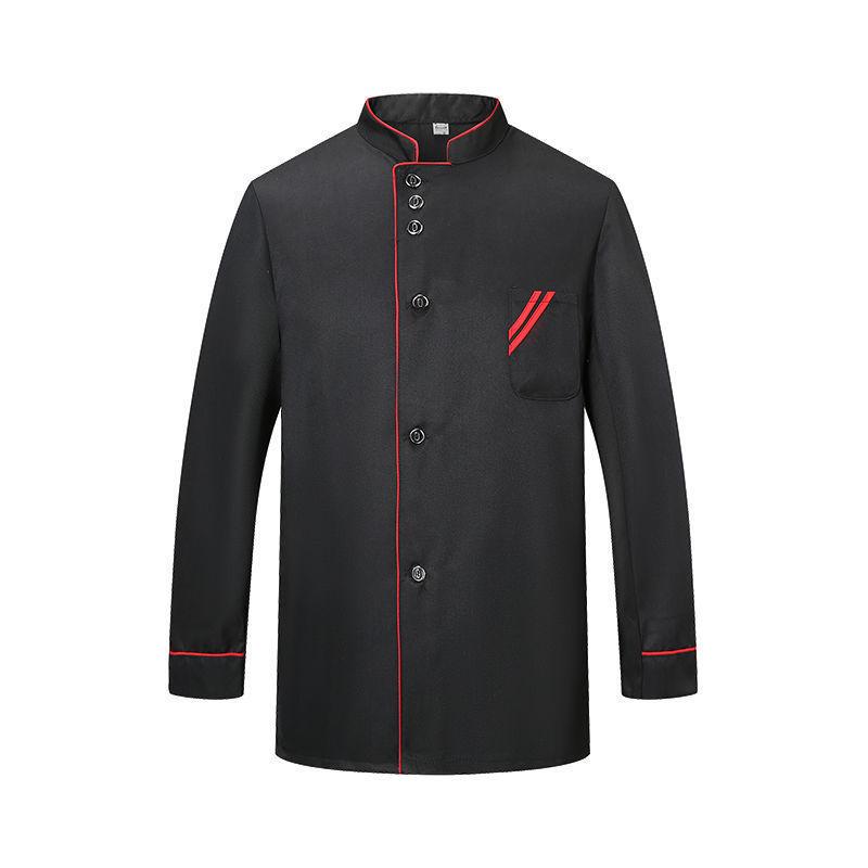 Men's Long Sleeve Chef Uniform for Restaurant, Catering, and Hotel Settings