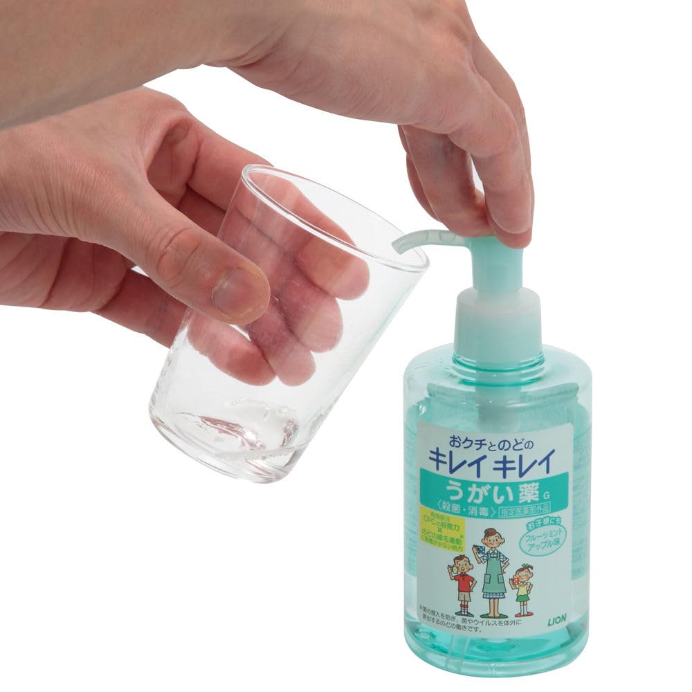 Kirei Kirei Fruit Apple 200ml [Designated Quasi-drug] Mouthwash, Mint, Flavor,