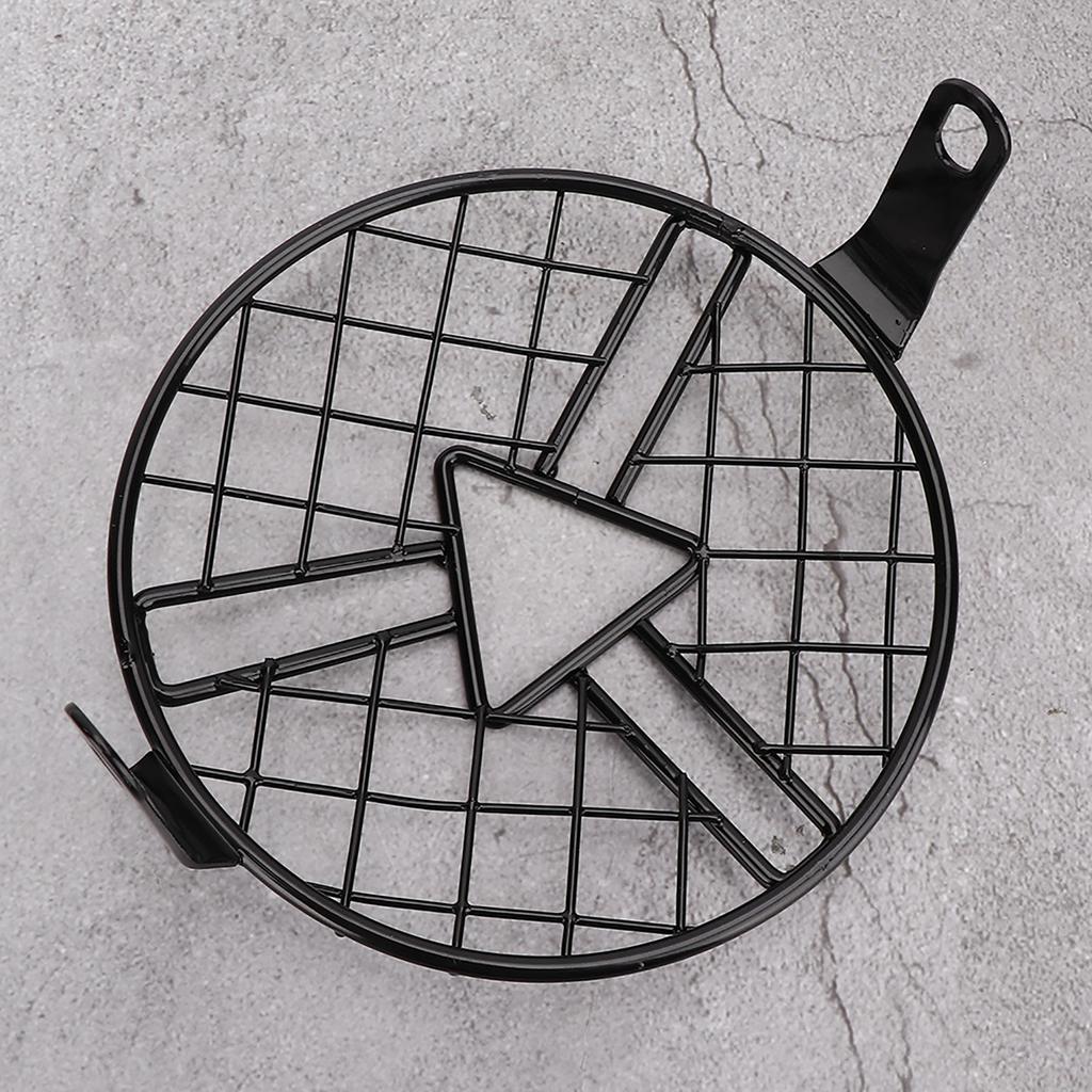 Motorcycle Headlight Guard Grille Headlamp Grill Cover Protector Fit for CG125 GN125