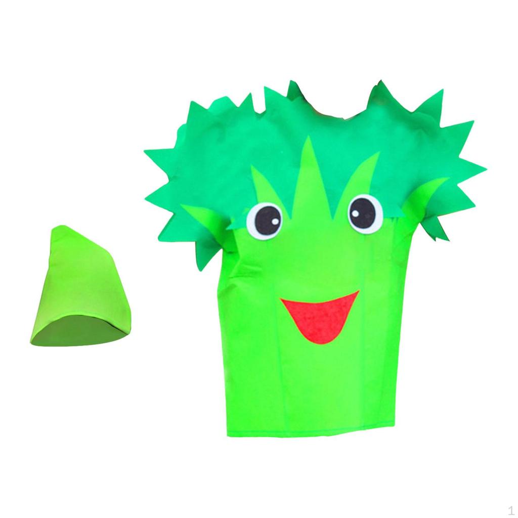 Meyve Kostümü Sevimli Karnaval Cadılar Bayramı Rol Oyunu için Fantezi Elbise Erkek Kız