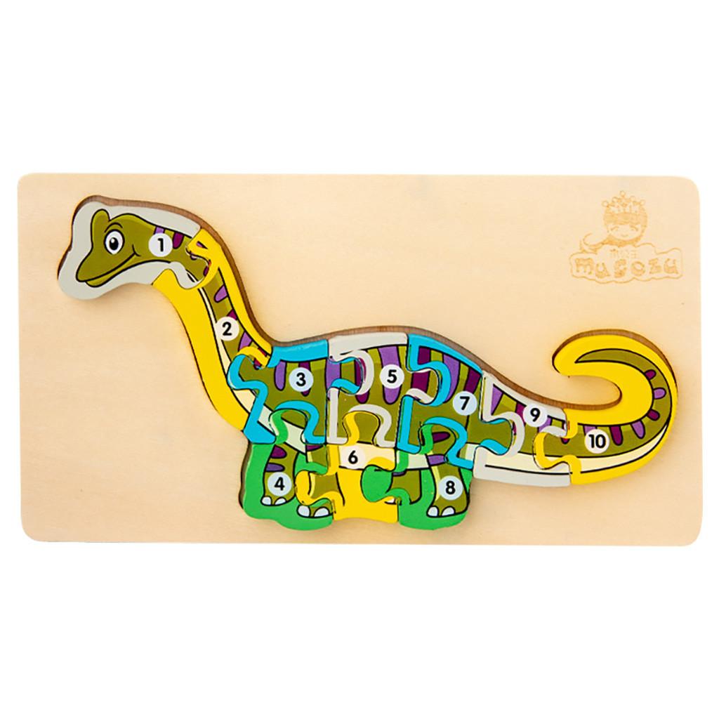 

Деревянные пазлы для малышей 1, 2, 3 лет, развивающие игрушки для мальчиков и девочек