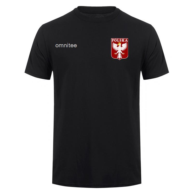 Polish Flag Poland Polska Graphic Tshirts Summer Short Sleeve Unisex Vintage T Shirt Tops Hj078