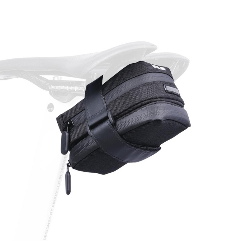 ESLNF 07CI0018 2 in 1 Detachable Bicycle Seat Post Bag 0.5L Tool Storage Pouch Waterproof Mountain Bike Saddle Pack A