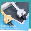 Leather Punch Tool Easy to Use Adjustable Fork Punch DIY Leather Tool Magnetic Buckle Installation Tool