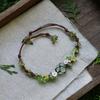 DIY Crystal Bracelet Material Pack Aesthetic Natural Stone Bracelet Exquisite Colorful Gravel Bead Bracelet for Friends Gifts