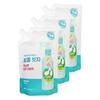 LG On The Body Cotton Foot Let's Wash Feet Foot Shampoo Lemon Mint Scent Foot Washing Foot Odor 500ml 3 Pcs 3 Pcs
