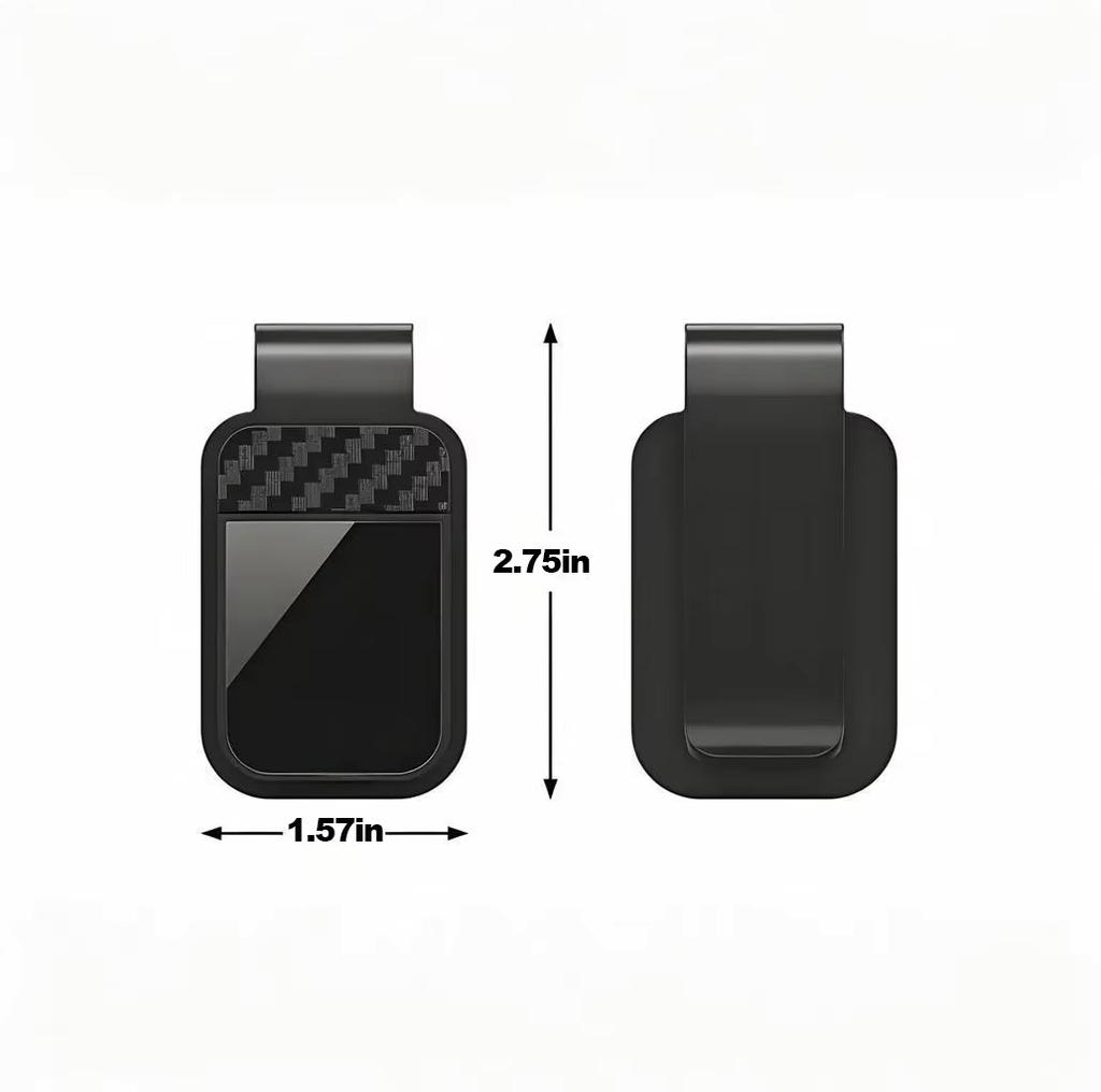 Car Sunglasses Holder Clip Sun Visor Glasses Organizer