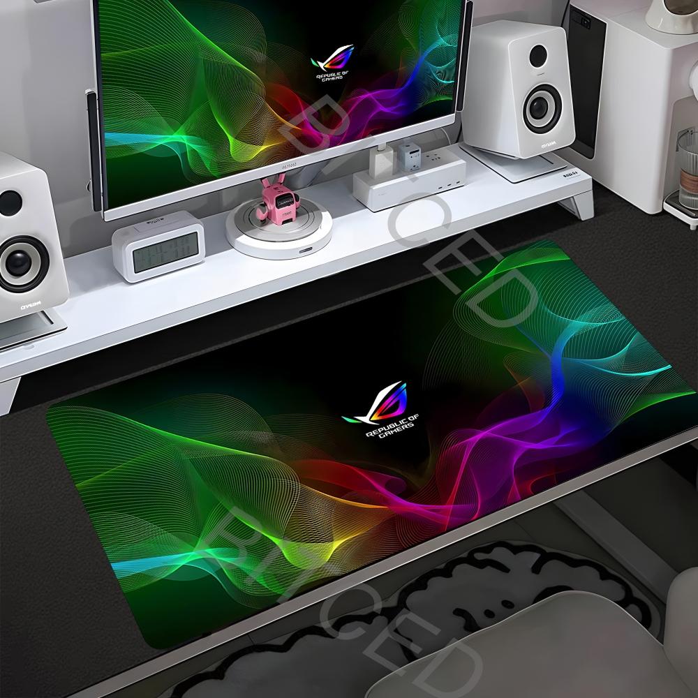 ASUS Podložka pod myš ROG Velká Herní Podložka pod myš Gumová Protiskluzová Koberec Počítač Sportovní Rychlostní Podložka na Stůl Počítačová Klávesnice Plochy Podložky