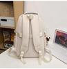 Korean Style Color Block Backpack - Trendy Large Capacity for Students & Travelers