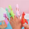 5pcs Dinosaur Launch Dinosaur Plastic Flying Dinosaur Finger Toys  Party Favors