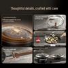 Kangbaha Titanium Iron Non-stick Wok with Steel Spatula