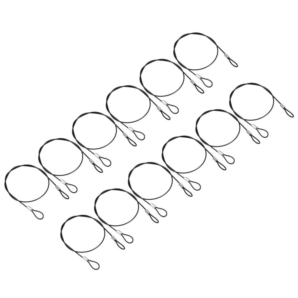 PATIKIL 0.5m Security Wire 8pcs Stainless Steel 2mm Diameter Security