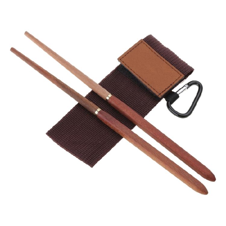 

Folding Wooden Chopsticks Portable Dinnerware Tableware for OutdoorPicnic Travel 1 коричневий