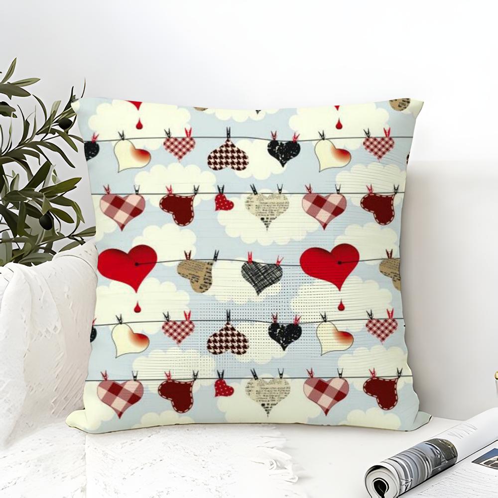 Striped Painted Color Print Pattern Pillow Case Linen Pillow Case Sofa Home Decor Cushion Cover Cushion Cove