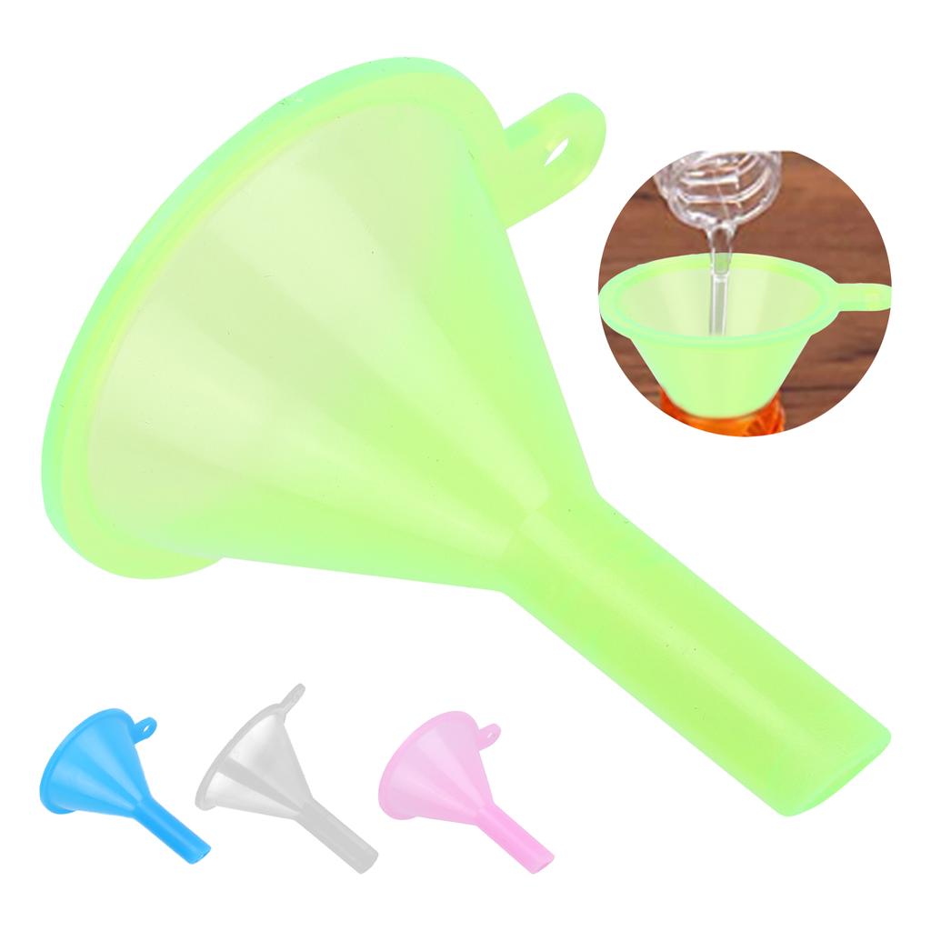 100Pcs  Separatory Funnel Plastic Perfume Separatory Funnel for Toners and Cosmetics