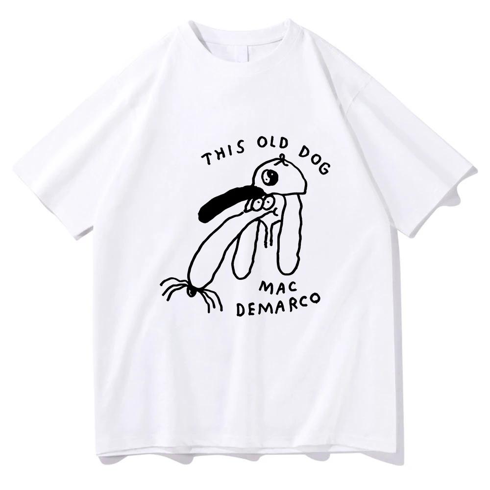 Mac DeMarco This Old Dog Tshirt 2026 Funny Men and Women Clothing Harajuku Clothes Summer Tops Unisex Graphic T Shirts Summer
