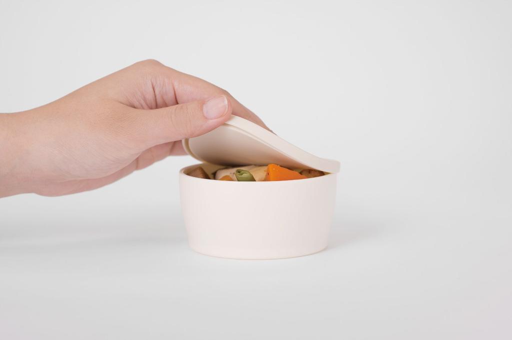 OSK Stainless Steel Thermal Lunch Box UTSUWA ENJI Diameter x SW-3 10.5 17.3cm