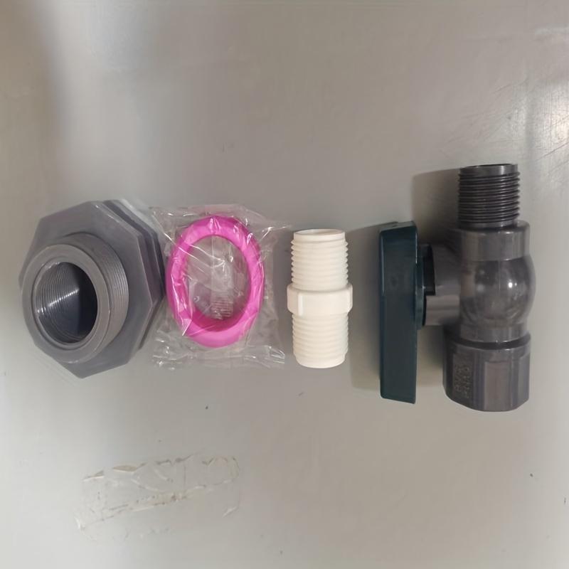 Water Barrel Spigot Kit - Convenient Drain For Garden And Rain Barrels - Includes Inner Connection For Easy Filling And Emptying