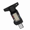 Car Digital Tyre Tire Tread Depth Gauge 0‑25.4mm Measurer Tool Caliper LCD Display Black