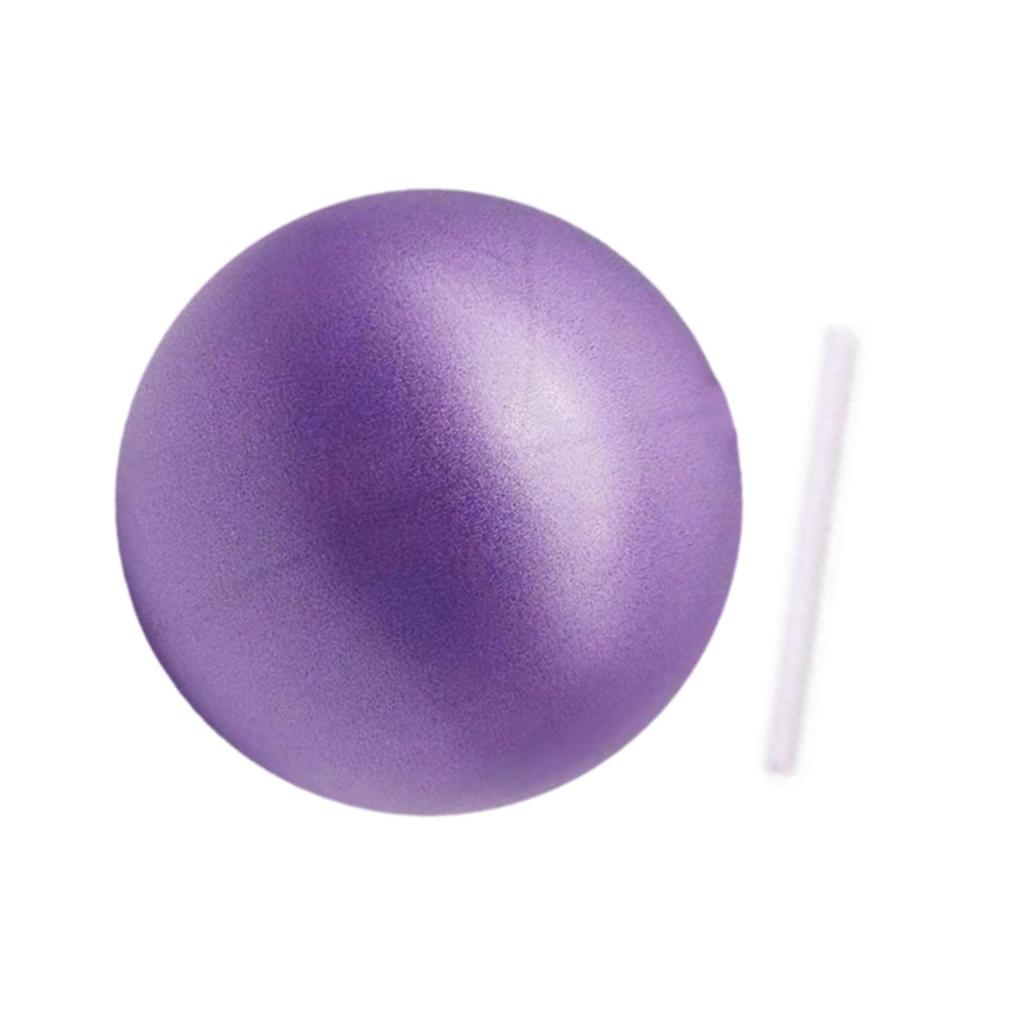 Small Pilates Ball Fitness Equipment Thickened Heavy Duty Balance Ball for Core Training Competition Exercise Balance Stretching