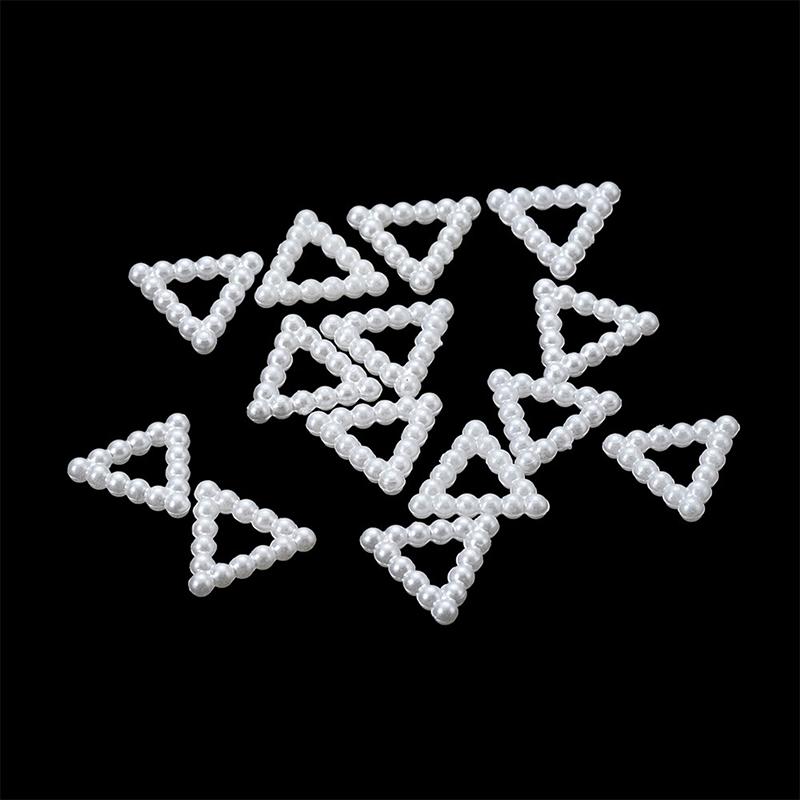 

100 шт./лот Имитация жемчуга Бусины Цветок Сердце Звезда Луна Разделительные бусины Для изготовления ювелирных изделий Шармы для браслетов Серьги as the picture