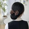 Nurse Head Flower Female Mesh Pocket Professional Hairnet Stewardess Hair Mesh Cover Bank Hotel Restaurant Waiter Headgear Hair Accessories