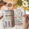 Embroidery Stitch Book Kit with Sewing Tools & Tutorials Hand Embroidery Patterns Kit for Craft Lovers & DIY Enthusiasts Gift