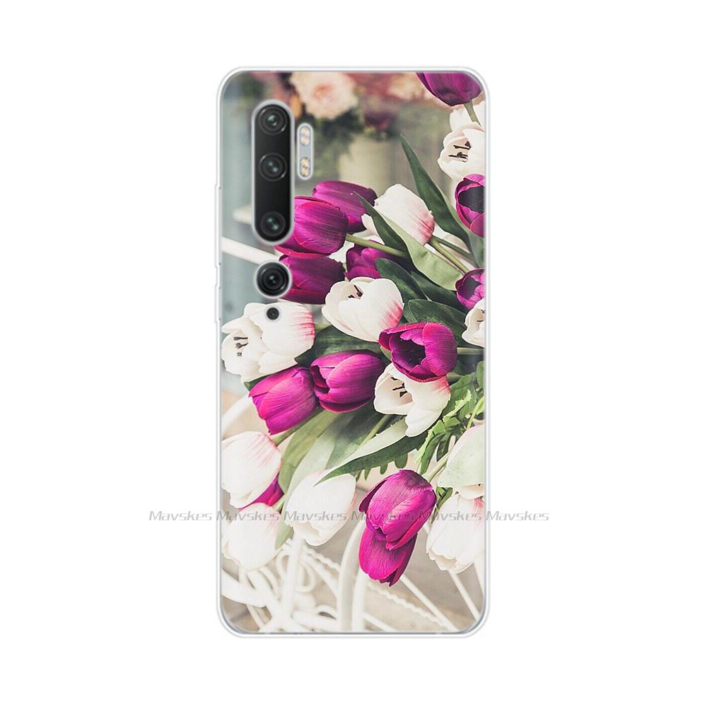 Case for Xiaomi Mi Note 10 Pro Case Soft TPU Silicon Cover for Xiomi Mi Note 10 Note10 Pro Case Coque Bumper Shockproof Shell