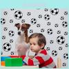 Modern Minimalist Pvc Wall Sticker With Football Design For Childrens Room Decor